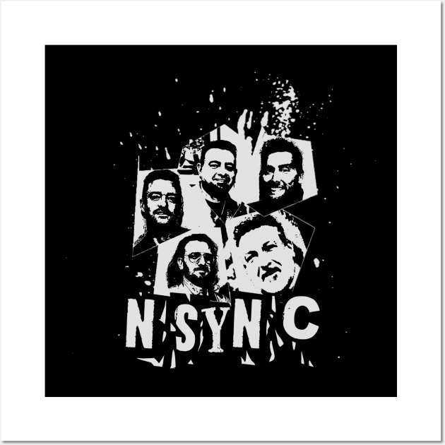 nsync punk style Wall Art by vegard pattern gallery